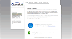 Desktop Screenshot of aerolina.com